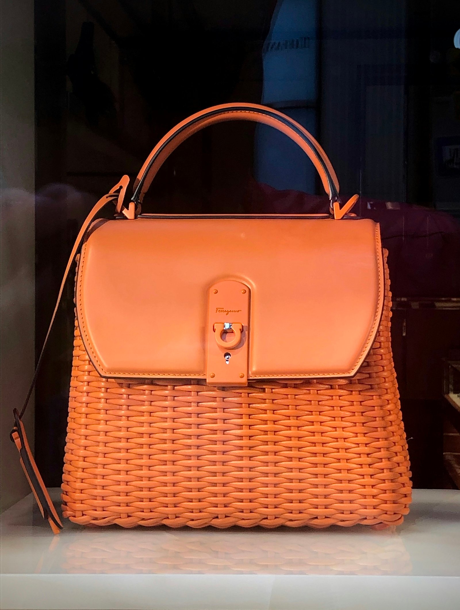 Aurelia Gilded Croc-Embossed Flap